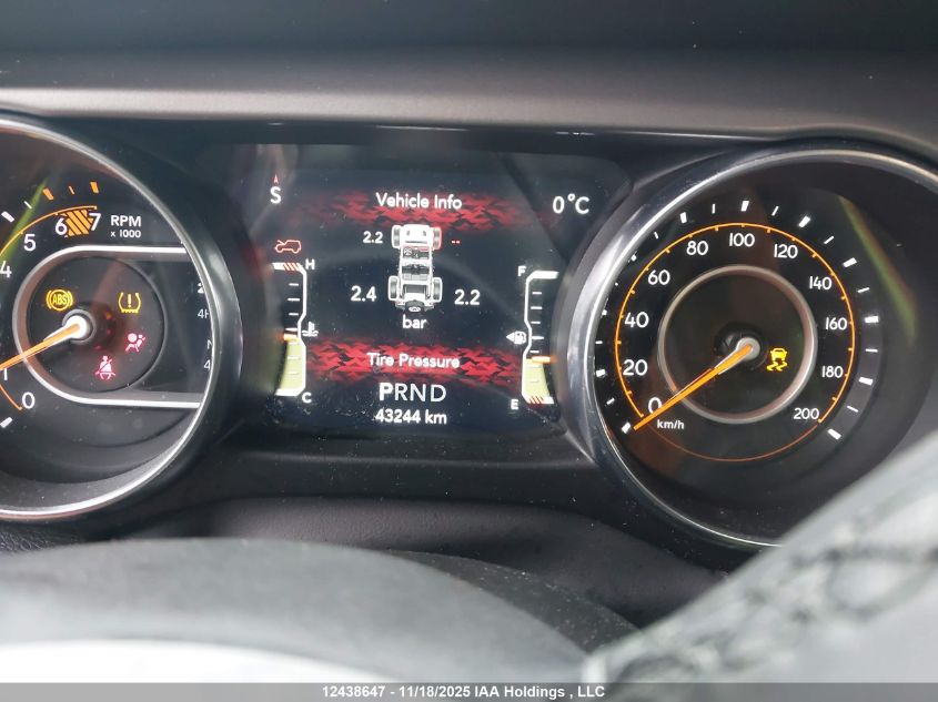 2022 Jeep Wrangler Unlimited Sport S VIN: 1C4HJXDN5NW107323 Lot: 12438647