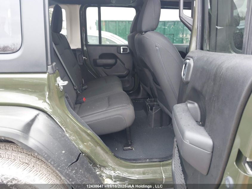 2022 Jeep Wrangler Unlimited Sport S VIN: 1C4HJXDN5NW107323 Lot: 12438647