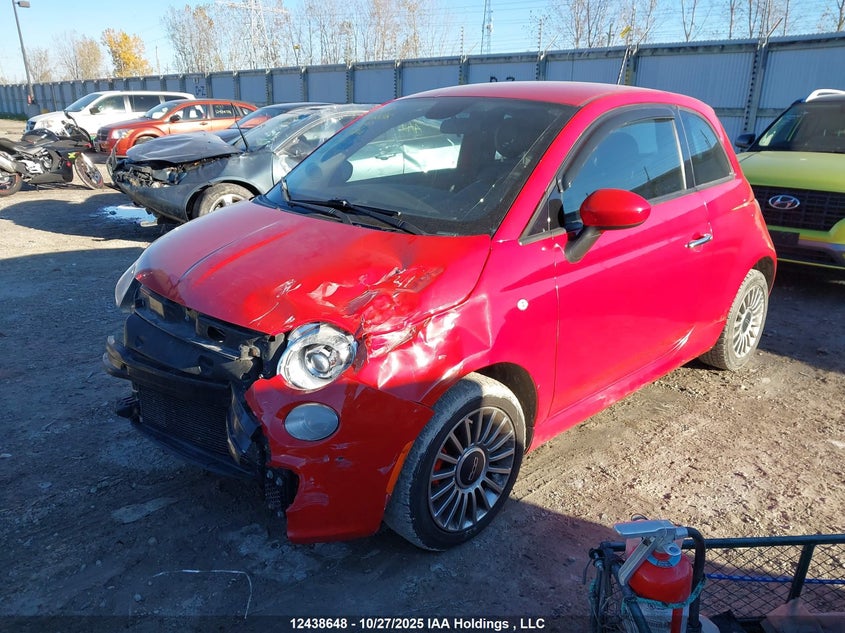3C3CFFBRXFT590282 2015 FIAT 500 photo no. 2