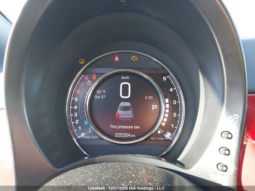 2015 Fiat 500 Sport VIN: 3C3CFFBRXFT590282 Lot: 12438648