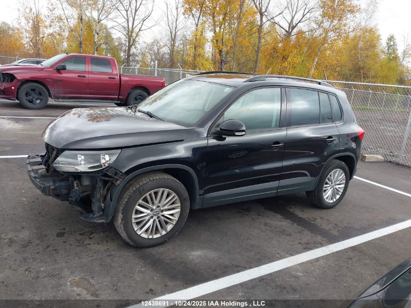 2015 Volkswagen Tiguan S/Se/Sel/R-Line VIN: WVGJV7AX8FW600602 Lot: 12438691