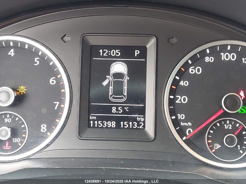 2015 Volkswagen Tiguan S/Se/Sel/R-Line VIN: WVGJV7AX8FW600602 Lot: 12438691