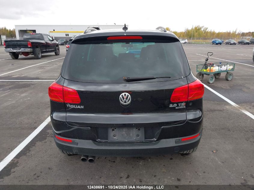 2015 Volkswagen Tiguan S/Se/Sel/R-Line VIN: WVGJV7AX8FW600602 Lot: 12438691