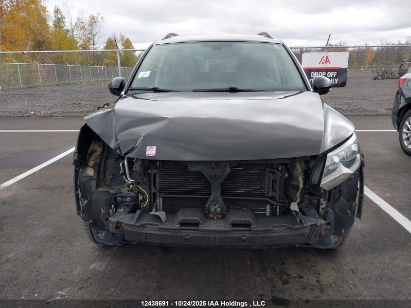 2015 Volkswagen Tiguan S/Se/Sel/R-Line VIN: WVGJV7AX8FW600602 Lot: 12438691