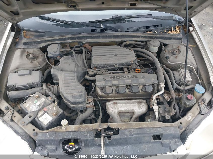 2003 Honda Civic Lx VIN: 2HGES16693H917232 Lot: 12438692