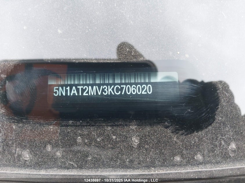 5N1AT2MV3KC706020 2019 NISSAN ROGUE photo no. 20