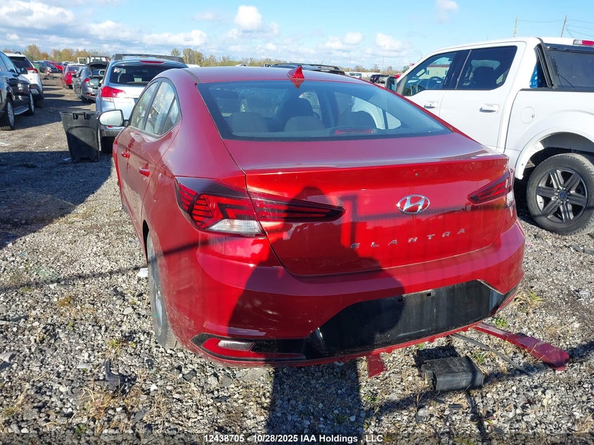 KMHD84LF9LU101242 2020 HYUNDAI ELANTRA photo no. 3