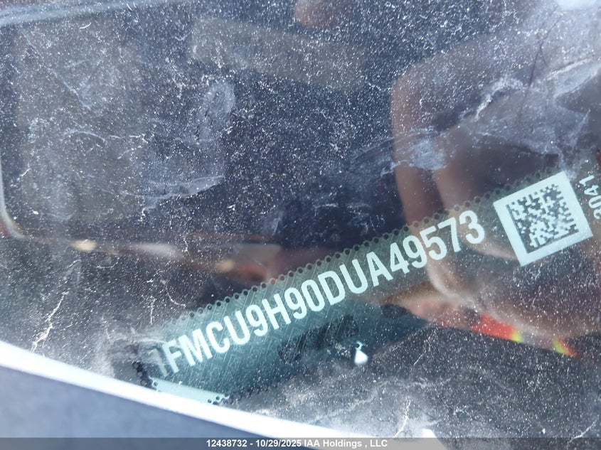1FMCU9H90DUA49573 2013 FORD ESCAPE photo no. 9