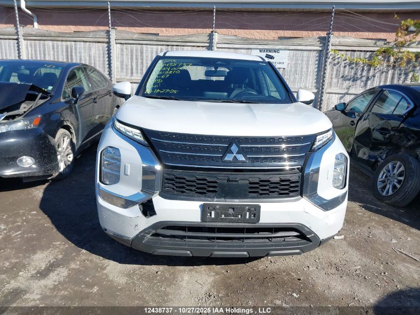 2024 Mitsubishi Outlander Es VIN: JA4J4UA84RZ612810 Lot: 12438737