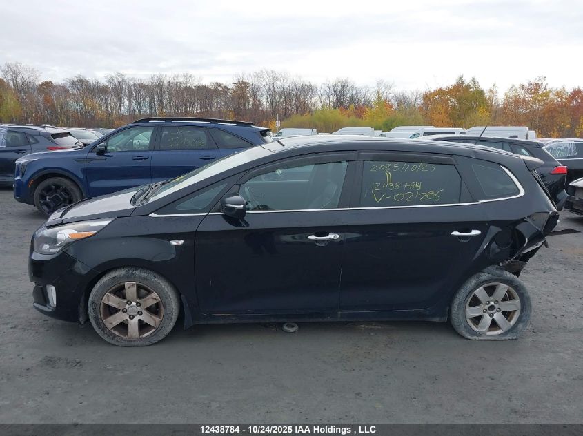 2014 Kia Rondo VIN: KNAHU8A3XE7021206 Lot: 12438784