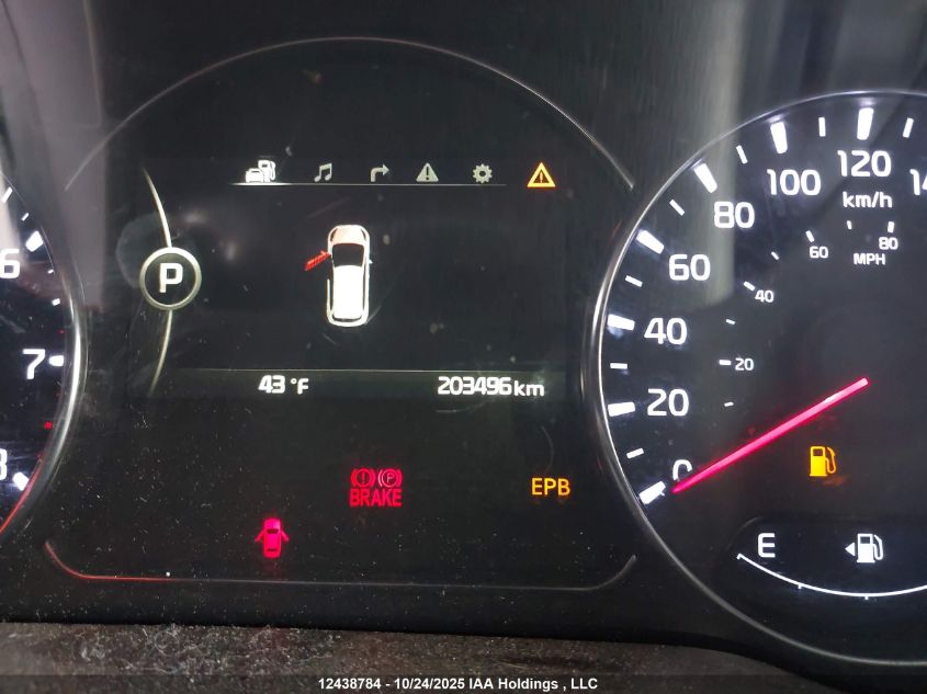 2014 Kia Rondo VIN: KNAHU8A3XE7021206 Lot: 12438784