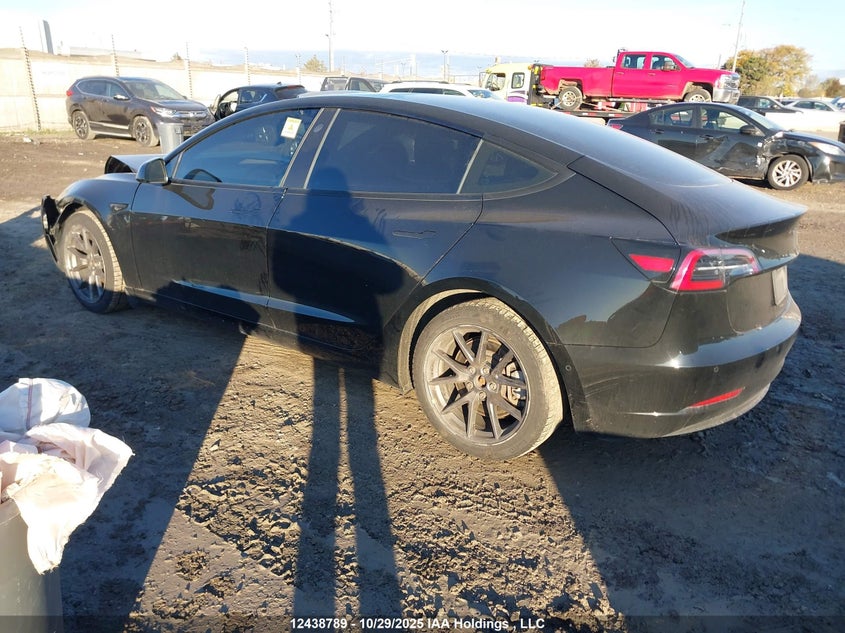 5YJ3E1EA2MF838608 2021 TESLA MODEL 3 photo no. 3