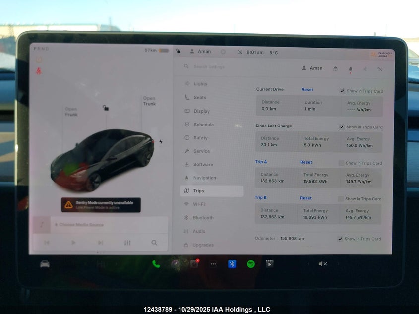 5YJ3E1EA2MF838608 2021 TESLA MODEL 3 photo no. 7