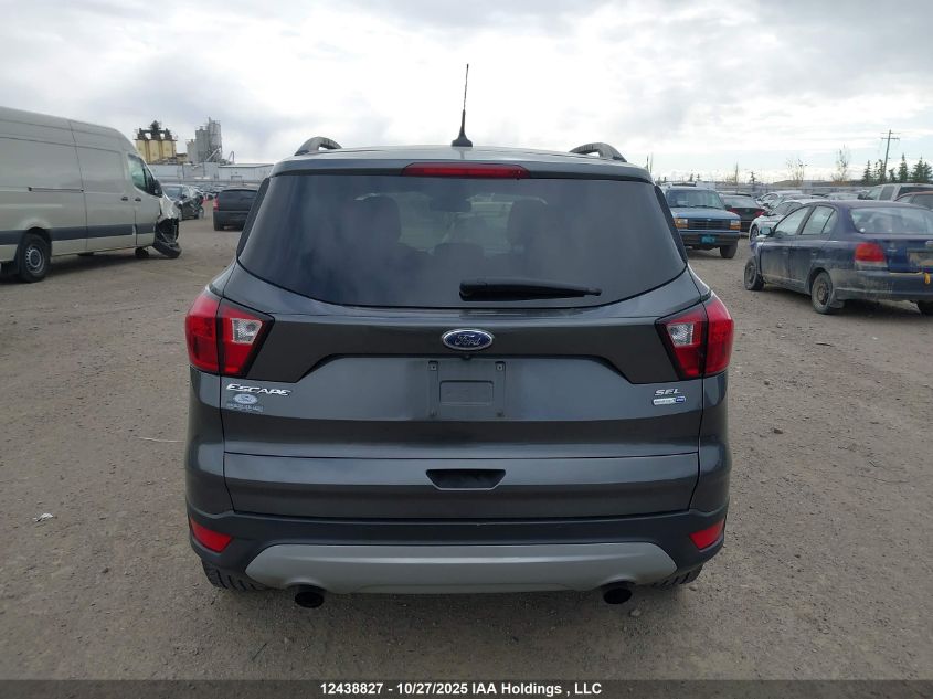 2019 Ford Escape Sel VIN: 1FMCU9HD4KUC10640 Lot: 12438827