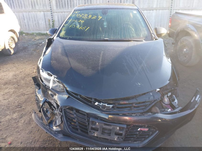 2018 Chevrolet Cruze Lt Auto VIN: 1G1BE5SM8J7103661 Lot: 12438829