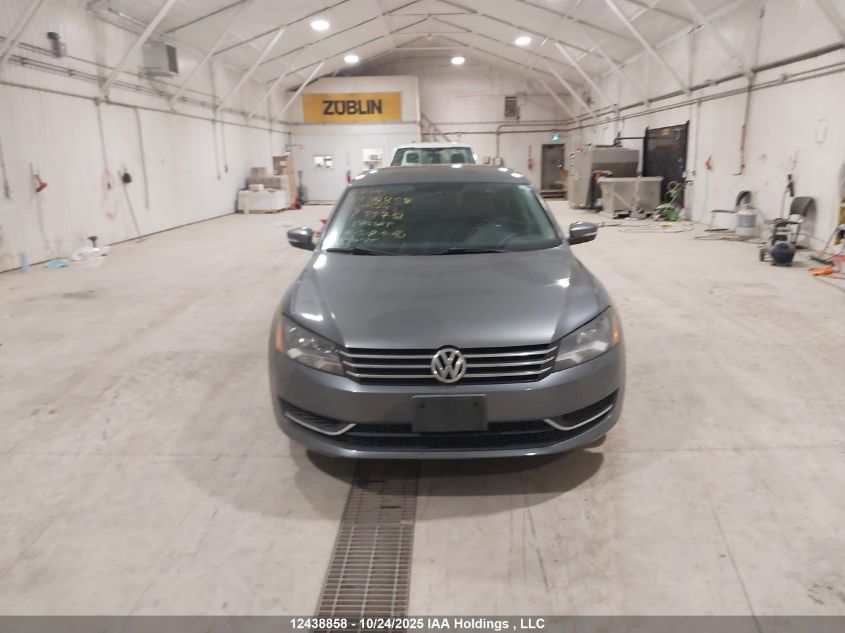 2014 Volkswagen Passat S VIN: 1VWAH7A32EC009042 Lot: 12438858