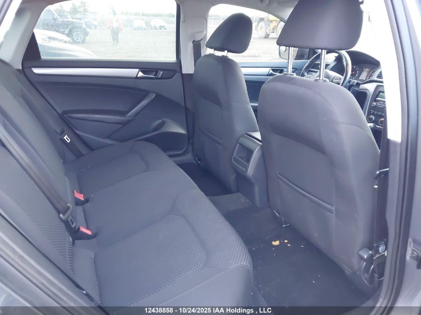 2014 Volkswagen Passat S VIN: 1VWAH7A32EC009042 Lot: 12438858