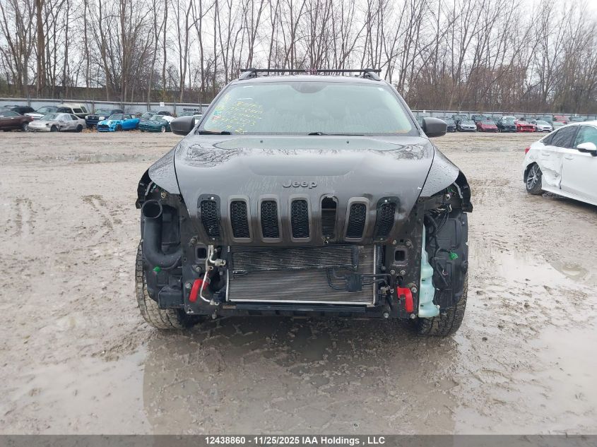 2015 Jeep Cherokee Trailhawk VIN: 1C4PJMBSXFW724253 Lot: 12438860