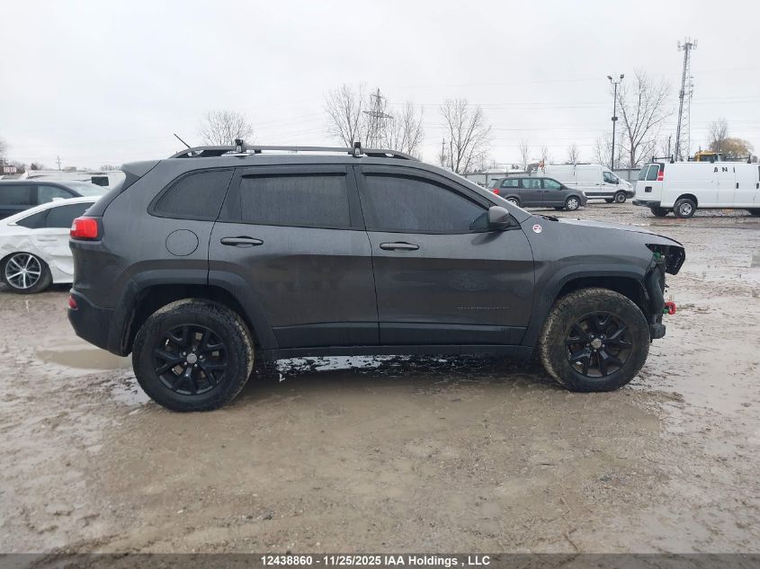 2015 Jeep Cherokee Trailhawk VIN: 1C4PJMBSXFW724253 Lot: 12438860