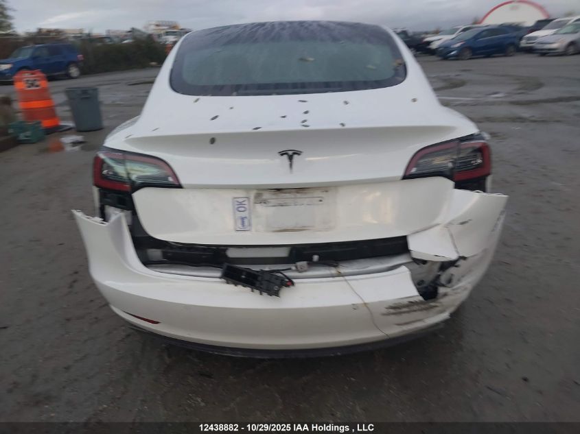 2022 Tesla Model 3 VIN: 5YJ3E1EA9NF351357 Lot: 12438882