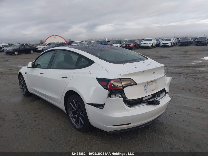 5YJ3E1EA9NF351357 2022 TESLA MODEL 3 photo no. 3