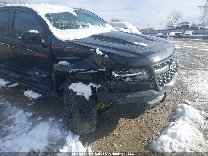 2019 Chevrolet Colorado Zr2 VIN: 1GCGTEEN4K1253522 Lot: 12438883