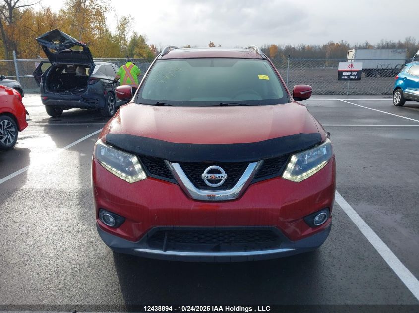 2015 Nissan Rogue S/Sl/Sv VIN: 5N1AT2MV0FC805786 Lot: 12438894