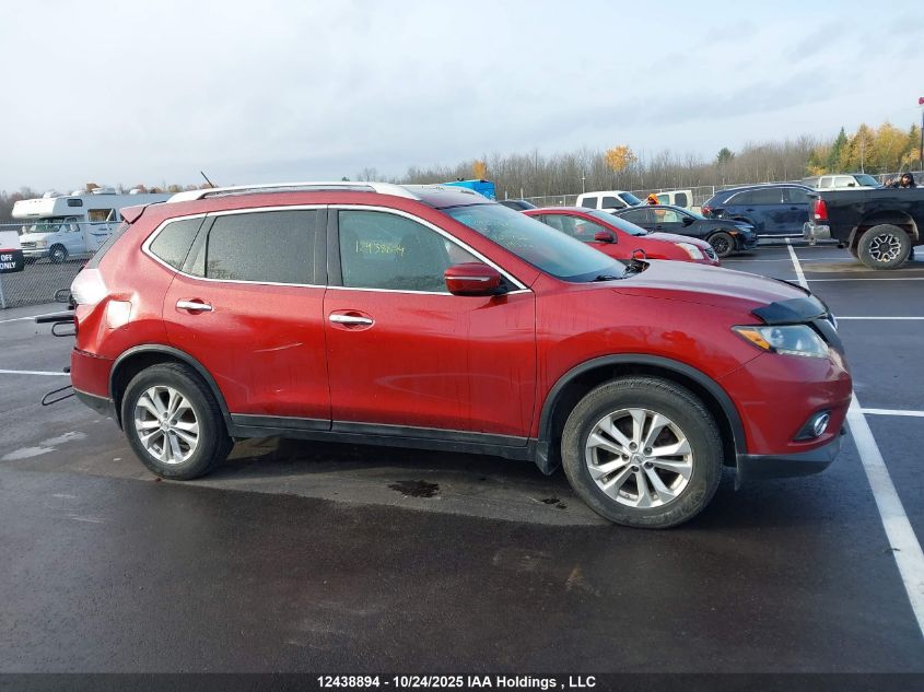 2015 Nissan Rogue S/Sl/Sv VIN: 5N1AT2MV0FC805786 Lot: 12438894