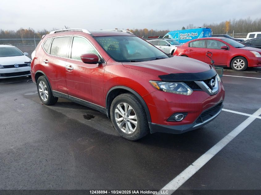 2015 Nissan Rogue S/Sl/Sv VIN: 5N1AT2MV0FC805786 Lot: 12438894