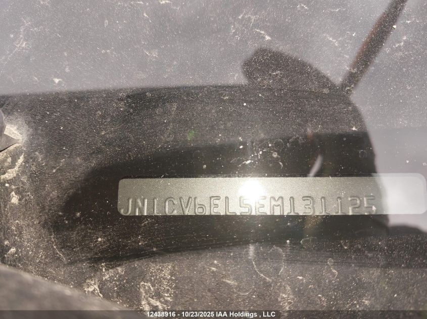 2014 Infiniti Q60 Journey/Ipl VIN: JN1CV6EL5EM131125 Lot: 12438916