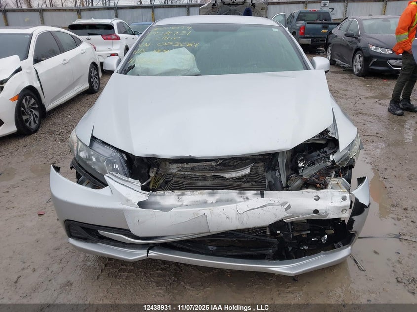 2013 Honda Civic Lx VIN: 2HGFB2F40DH023081 Lot: 12438931