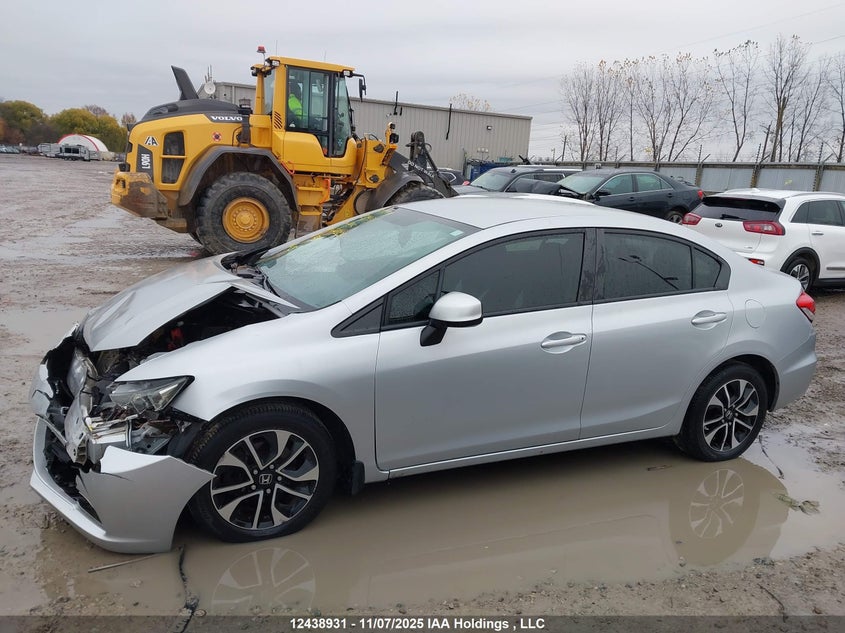 2013 Honda Civic Lx VIN: 2HGFB2F40DH023081 Lot: 12438931
