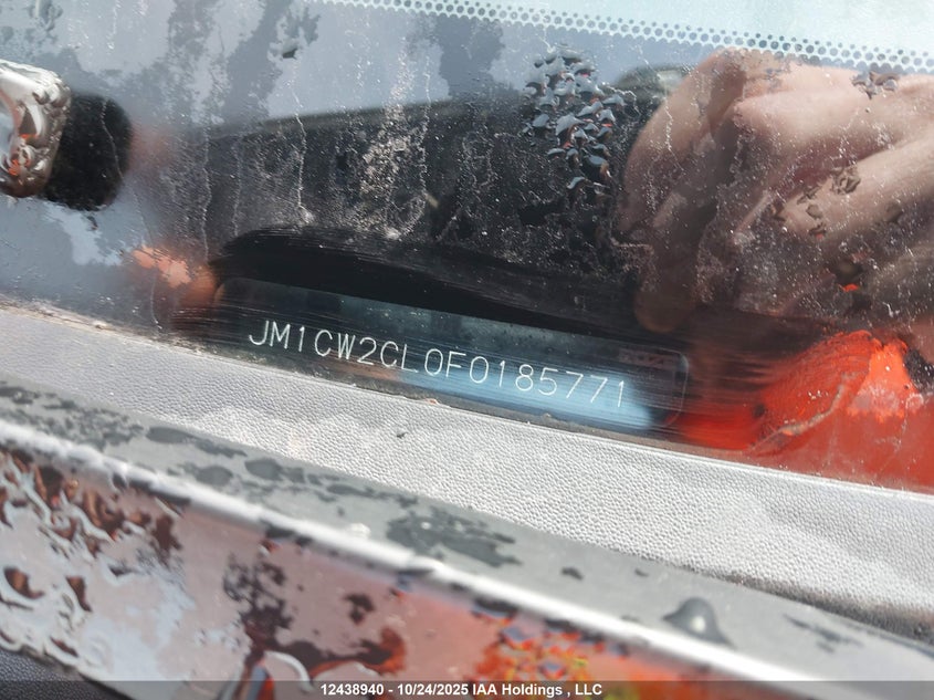 2015 Mazda Mazda5 Gs VIN: JM1CW2CL0F0185771 Lot: 12438940