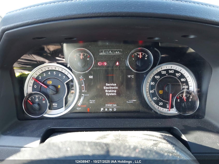 2017 Dodge Ram 1500 VIN: 1C6RR7MTXHS731861 Lot: 12438947