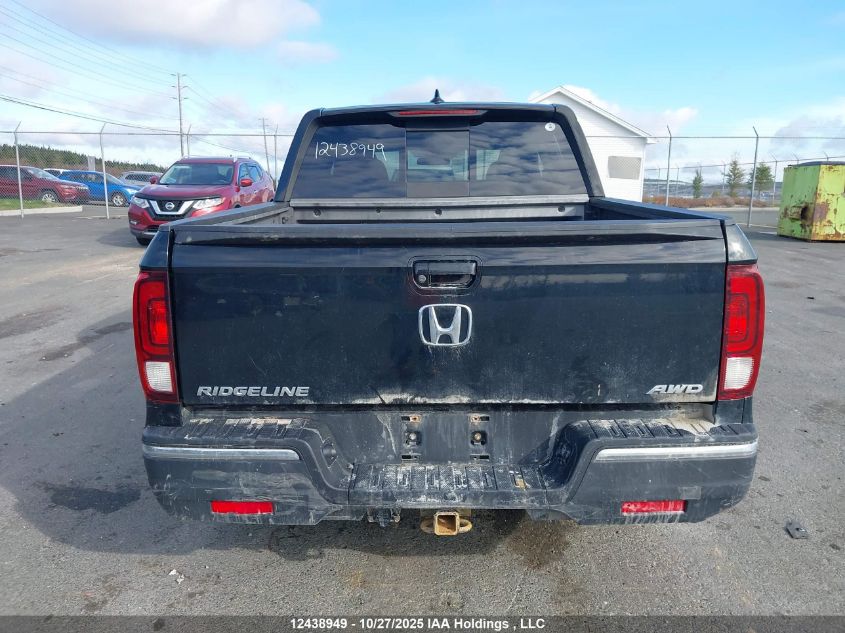 2018 Honda Ridgeline Sport VIN: 5FPYK3F15JB501152 Lot: 12438949