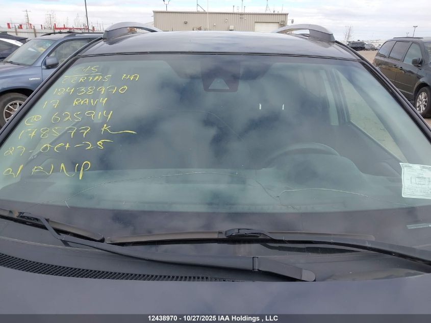 2017 Toyota Rav4 Le VIN: 2T3BFREV4HW625914 Lot: 12438970