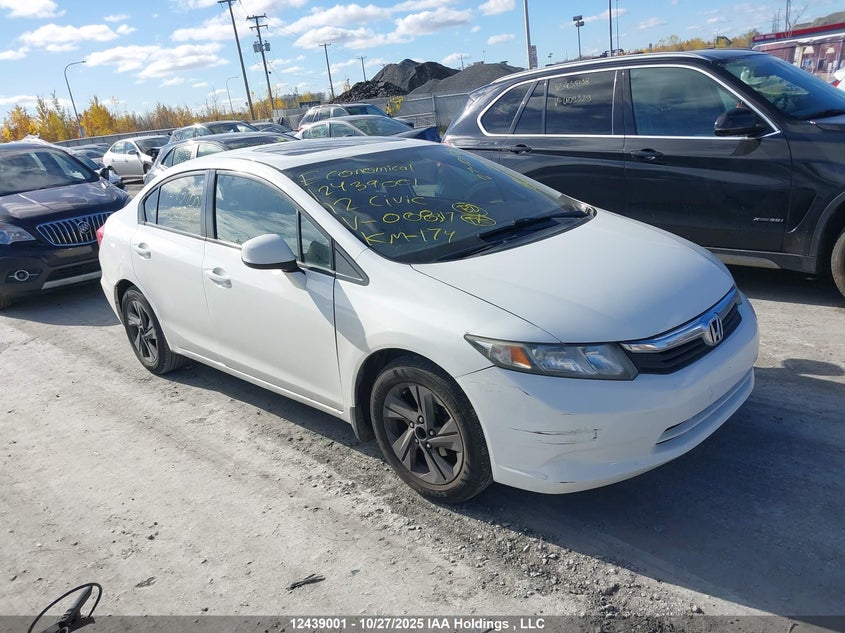 2HGFB2F56CH008317 2012 Honda Civic Ex 4Dr auction photo 1