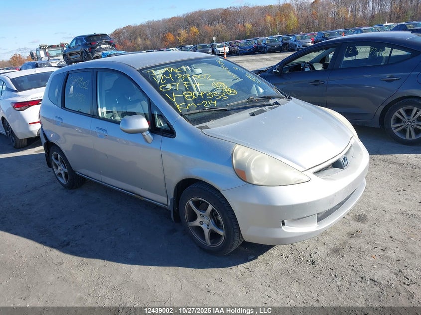 JHMGD37457S814333 2007 Honda Fit auction photo 1