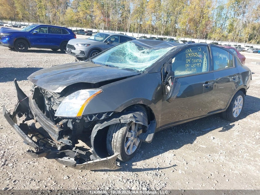 3N1AB61E09L680447 2009 NISSAN SENTRA photo no. 2