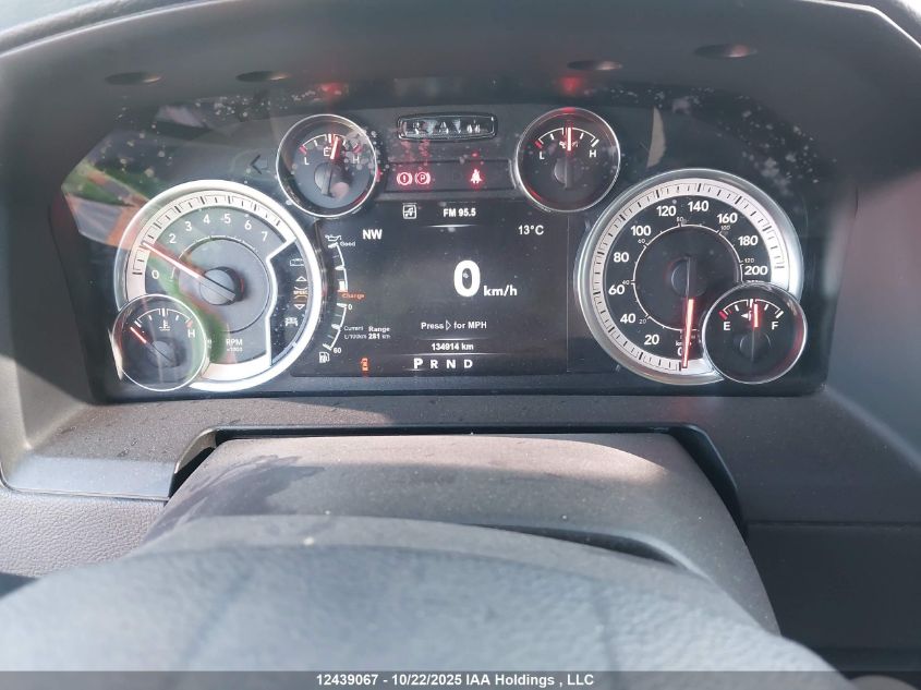 2017 Ram 1500 Laramie VIN: 1C6RR7NT1HS840885 Lot: 12439067