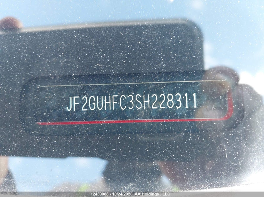 JF2GUHFC3SH228311 2025 SUBARU XV photo no. 19