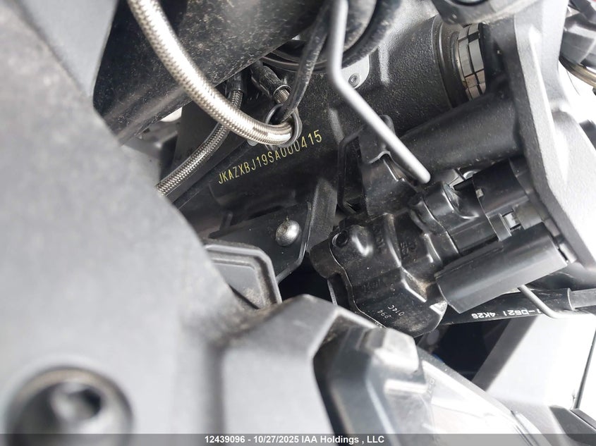 2025 Kawasaki Zx1100 J VIN: JKAZXBJ19SA000415 Lot: 12439096