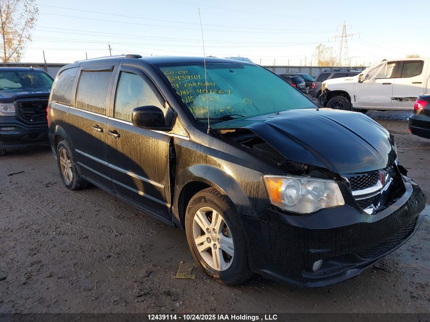 2C4RDGDG4ER401267 2014 Dodge Grand Caravan Crew auction photo 1