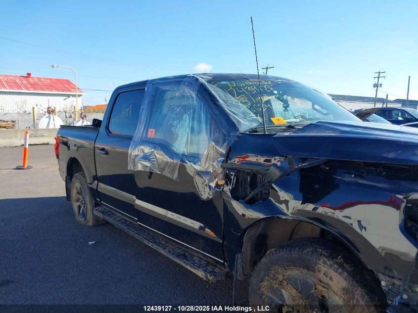 2023 Ford F150 Lightning Pro/Lightning Xlt/Lightning Lariat/Lightning Platinum VIN: 1FT6W1EVXPWG24012 Lot: 12439127