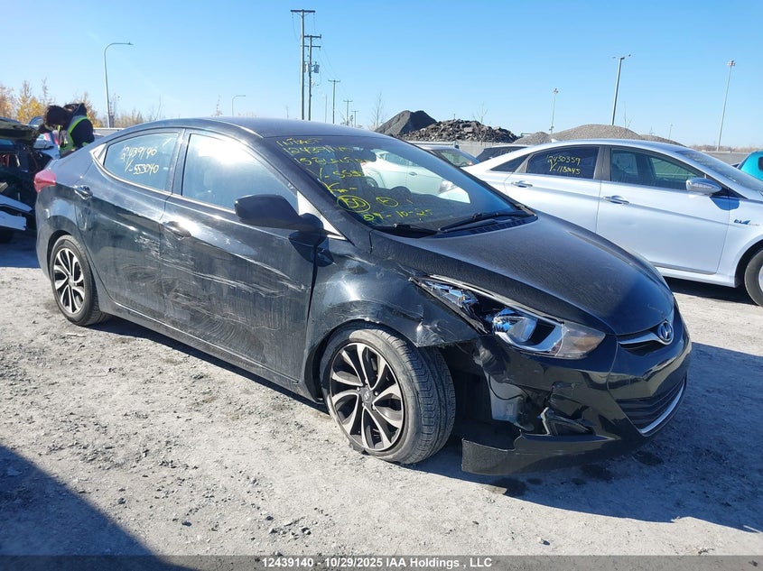5NPDH4AE3FH553040 2015 Hyundai Elantra auction photo 1