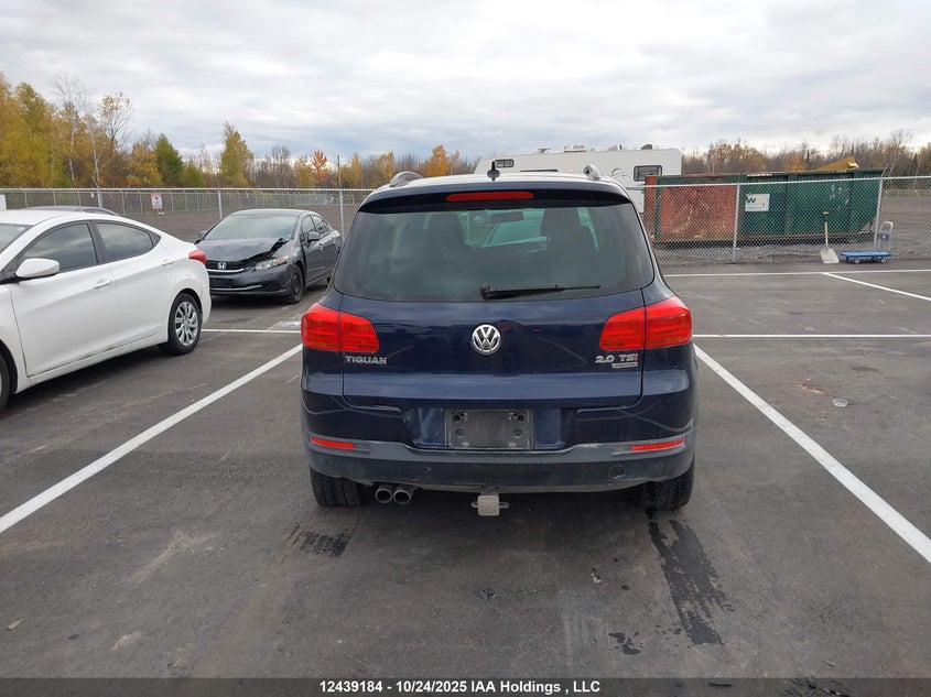 2014 Volkswagen Tiguan Comfortline/Highline/Trendline VIN: WVGJV3AX7EW505956 Lot: 12439184