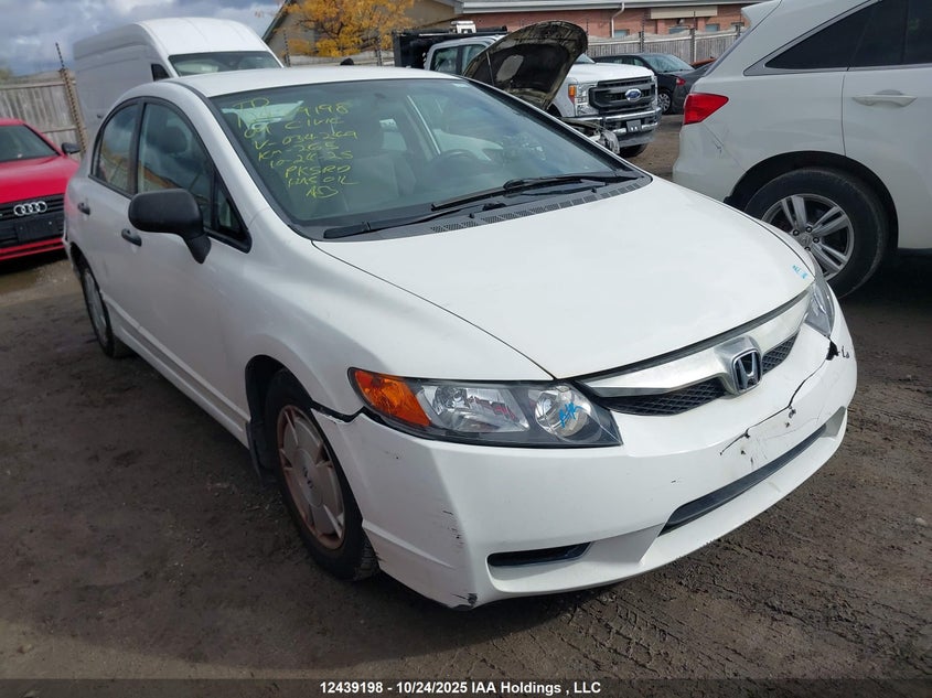 2HGFA16469H034249 2009 Honda Civic Dx-G auction photo 1