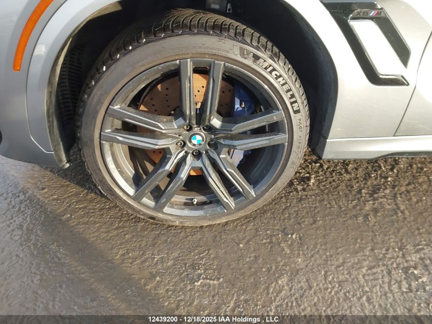 2021 BMW X6 M/M Competition VIN: 5YMCY0C08M9D78760 Lot: 12439200