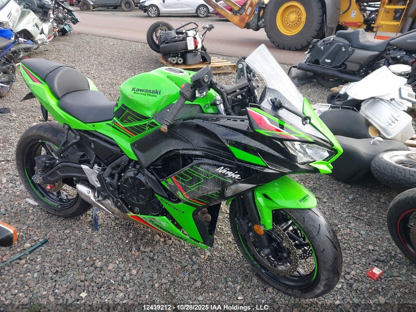 2024 Kawasaki Ex650 P VIN: ML5EXEP18RDAC9547 Lot: 12439212