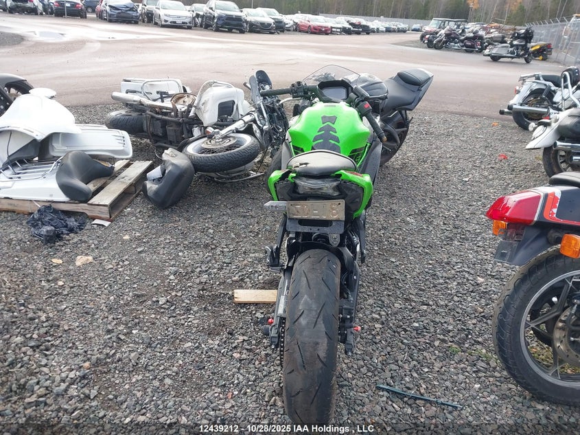 2024 Kawasaki Ex650 P VIN: ML5EXEP18RDAC9547 Lot: 12439212